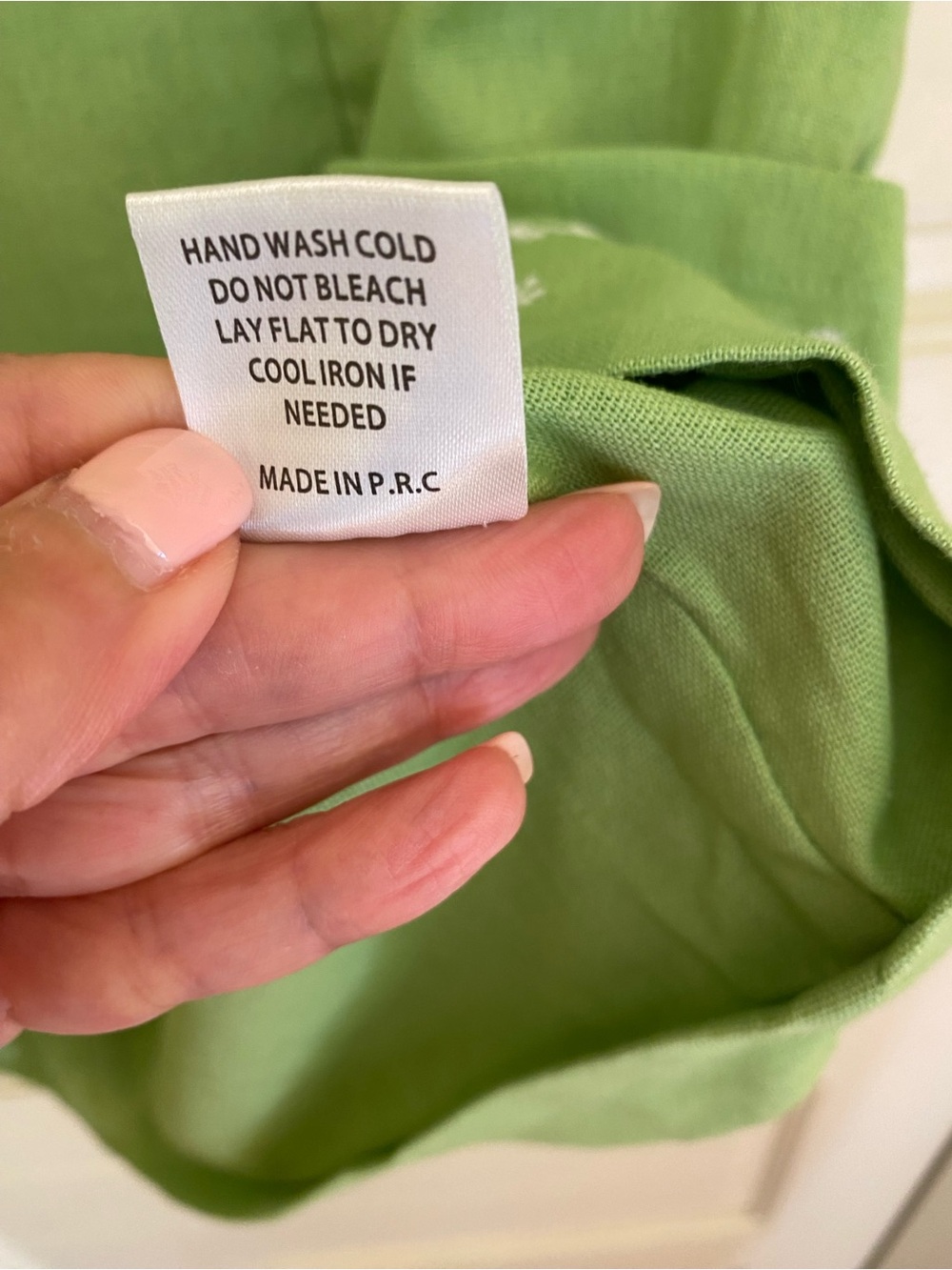 NWT Yellow the Label Charlotte 100% Linen Dress with Floral Embroidery Size XL - Picture 9 of 13